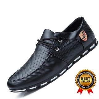 Men Casual Shoes Moccasins Leather Driving Formal Shoes