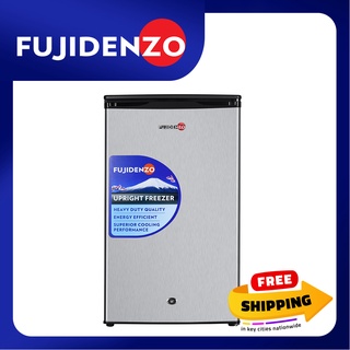 Fujidenzo 3.5 cu.ft. Upright Freezer UF-35 S (Stainless Steel)