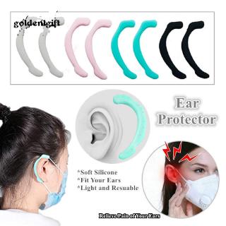 1 Pair Soft Silicone Pain Relief Mask Hook Ear Protector Grips Masks Extension Buckle