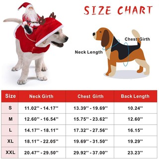 Cute Xmas Pet Costumes Funny Santa Claus Riding A Deer Coat For Dogs Cats Novelty Clothes Christmas (3)