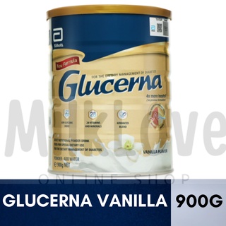Glucerna Vanilla 900g (expiry: Jun 2023)