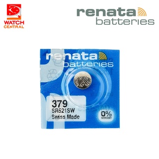 Renata 379 SR521SW Watch Battery 1 Piece