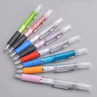 10Pcs Spray Pen Portable Refillable Writing Spray Mister Gel Pens Kit