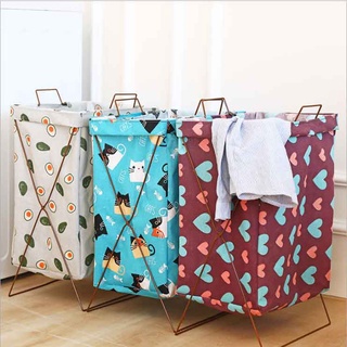 Large Size Waterproof Cotton Linen Sundries Dirty Clothes Washing laundry Basket Hamper Sorter Bag