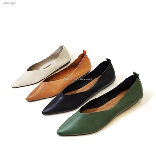 2021 HOT SALE✓ↂ○Spot✷✣✑43Size Spring and Autumn Large Size Flat Bottom Single-Layer Shoes Women's Ko (6)