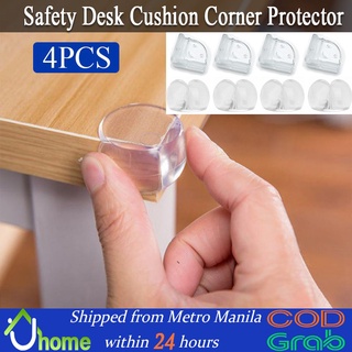 ❃◙【SOYACAR】Table Corner Cover Baby Safety Silicone Protector Corner Edge Guard Desk Corner Protector