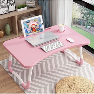 ray_market Folding Simple Portable Laptop Desk for Dormitory Home Bed