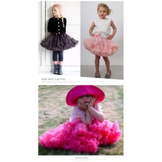 Baby Tutu Skirt Fluffy Children Ballet Kids Pettiskirt Girls Party Dance Skirts HfZm (7)
