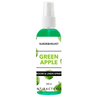 SUEDE&VELVET Green Apple Antibacterial Room and Linen Spray 100 ml