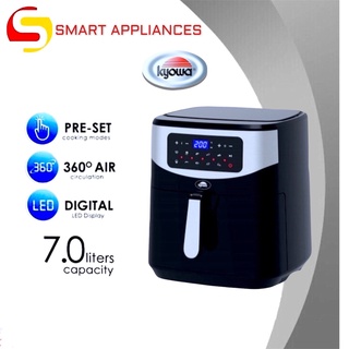 KYOWA Digital Air Fryer 7 Liters KW 3834 BLACK by Smart Appliances