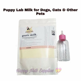 【spot goods】▣✘Puppy Lab/PuppyLab Goats Milk/Milk Replacer w/ Bottle for Kittens, Puppies, Cats, Dogs