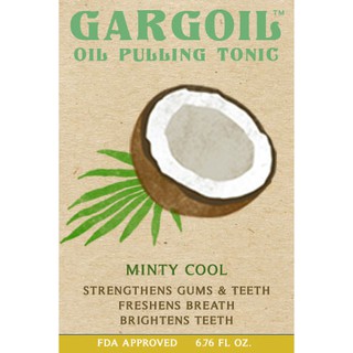 Gargoyle Oil Pulling Tonic 500ml REFILL SIZE