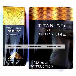 Original Titan Gel Supreme with manual instruction