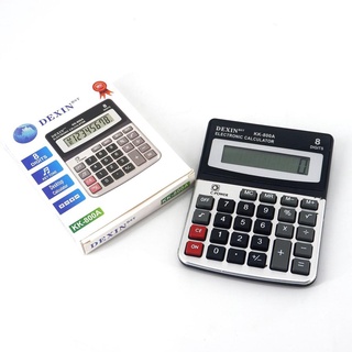 New products❁❧▩Dexin KK-800A 8 Digits Basic Calculator