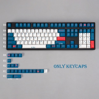 GMK EDC Every Day Carry Clone PBT Keycap 129 Key DYE-SUB Cherry Profile KeyCaps For Cherry MX Switch Mechanical Keyboard