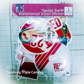 Taylor Swift RED waterproof vinyl sticker