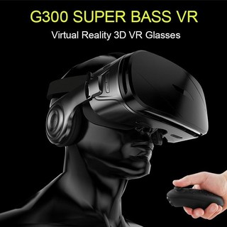 G300 3D VR Glasses Box Headset For 4.5-6.2 Inch Smartphone With Handle