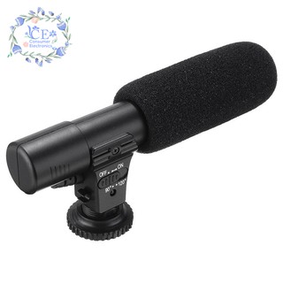3.5mm External Stereo Microphone Mic For Canon Nikon DSLR Camera DV Camcorder