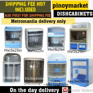 Dish cabinet next day delivery metromanila only