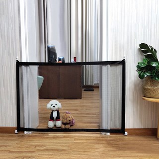 ✜✠﹍Pet Dog Puppy Kids Baby Mesh Fencing Safety Gate Security Fence Balcony Guard