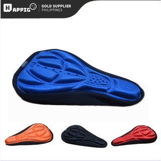 Silicone Mountain Bike Seat Cover Riding 3D Cushion Cover Seat Cover-1PCS