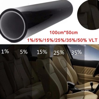 Heat UV Reject Car Window Tint Film Black Privacy Anti Glare Clear Vehicle Window Film U0C7