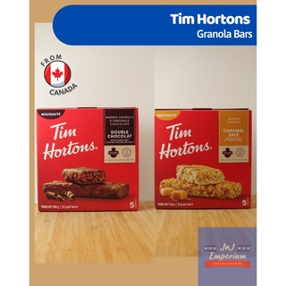 Tim Hortons Granola Bars Double Chocolate / Salted Caramel