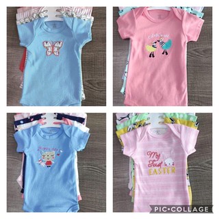 Baby Infant Cotton Bodysuits Onesie Overall 5pc Set