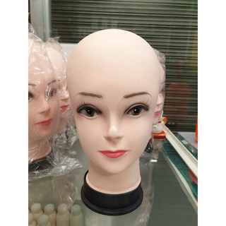 HOM Male Female Head Silicone Training Head Mannequin Rubber Heavy Duty Mannequin