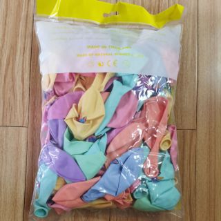 Unicorn Macaron Balloon 100pcs/pack (3)