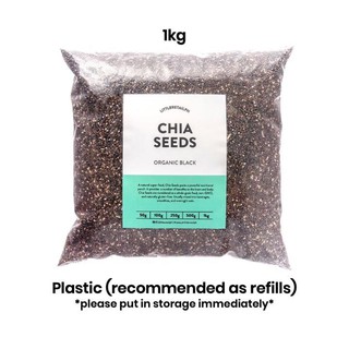 snacks❦✲♙Chia Seeds 1kg for Keto and Low Carb Diet