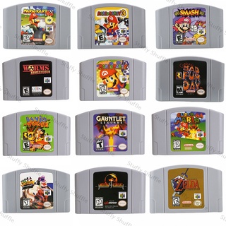 Mario Party Game N64 Mario Smash Bros For Nintendo Cartridge Console