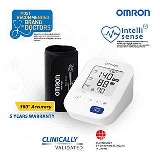 Omron Automatic Blood Pressure Monitor Arm Type with FREE Adaptor HEM-7156A with 5 year warranty