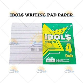 IDOLS KIDS WRITING PAD PAPER Grade 1 - 4 (10pads in a Ream) (5)