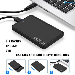 On sale 2.5 Inch 2TB Portable USB 3.0 External Hard Drive Disk Storage Devices case tao3c