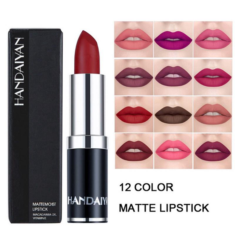 New HANDAIYAN matte velvet non-stick cup waterproof long-lasting lipstick lipstick makeup lip gloss lip glaze