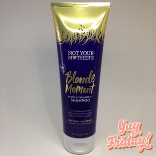 Not Your Mother’s Blonde Moment Purple Treatment Shampoo Anti-Brassiness