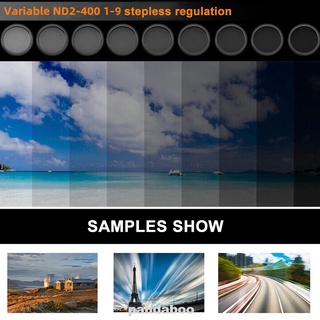 Professional Adjustable Mobile Phone Portable Photography Neutral Density ND2 To 400 ND Filter