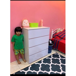 ✜۩☃[Bigger Size] Homez Chest Drawer with 4 Layer Drawer Storage/ Chest Drawer Ala Ala IKEA/ chest dr