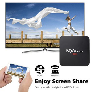 MXQ PRO Smart Android 7.1 TV BOX 1GB+8GB H3 Quad Core Suppot H.265 UHD 4K 2.4GHz WiFi Media Player (5)