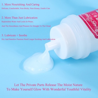 Lubricant 200/300ML Sex Toys Lube Gel Health Water-Based White sex lube Oil For Women Men (2)