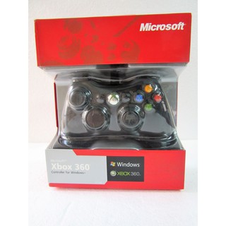 Microsoft X-box 360 Controller Wired also for PC Windows USB Port