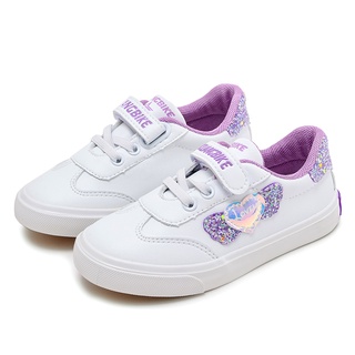 SneakersGirls White Shoes2021Spring and Autumn New All-Matching Children's Shoes Children's Sneakers