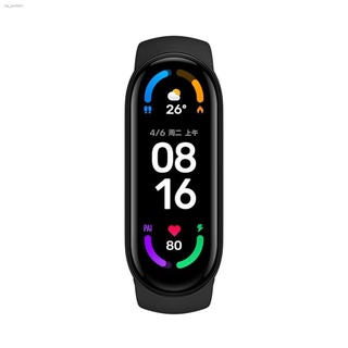 ❇♚Original Xiaomi Mi Band 6 Sport Wristband Heart Rate Fitness Tracker Bluetooth Waterproof 1.56 " A