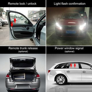 12V Car Alarm System Vehicle Keyless Entry System (8)