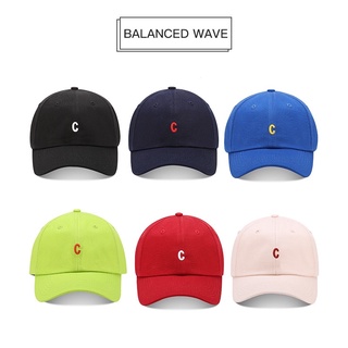Letter C Korean Baseball Cap Purple Cap For Men And Women Unisex Cotton Adjustable (3)