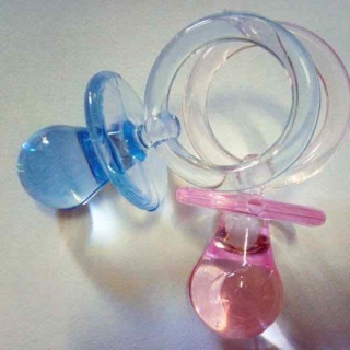10pcs Baby pacifier Birthday Baptism Souvenir Giveaway Christening