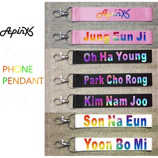 K-pop APINK Laser Name of The Key Chain Phone Lanyard