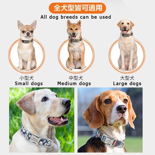 Customized Pet Collar Personalized Laser Engraved Anti-lostMedium and Large Dog Adult Cat Puppy collar adjustable (6)