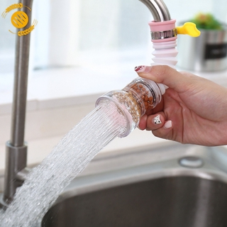 [LUCKY]New Booster Shower Filter Tap Head 360° Kitchen Device Head Nozzle Water Saving